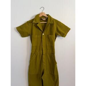 Big Bud press short sleeve big green jumpsuit